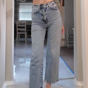 Zara High Waist Jeans